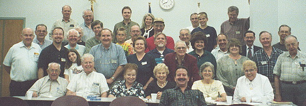 HCC members at 20th Anniversary meeting in April 2002.